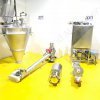 1,200 Ltr Powder Hopper Blending Plant with Screw Feed Conveyor & Liquiverter